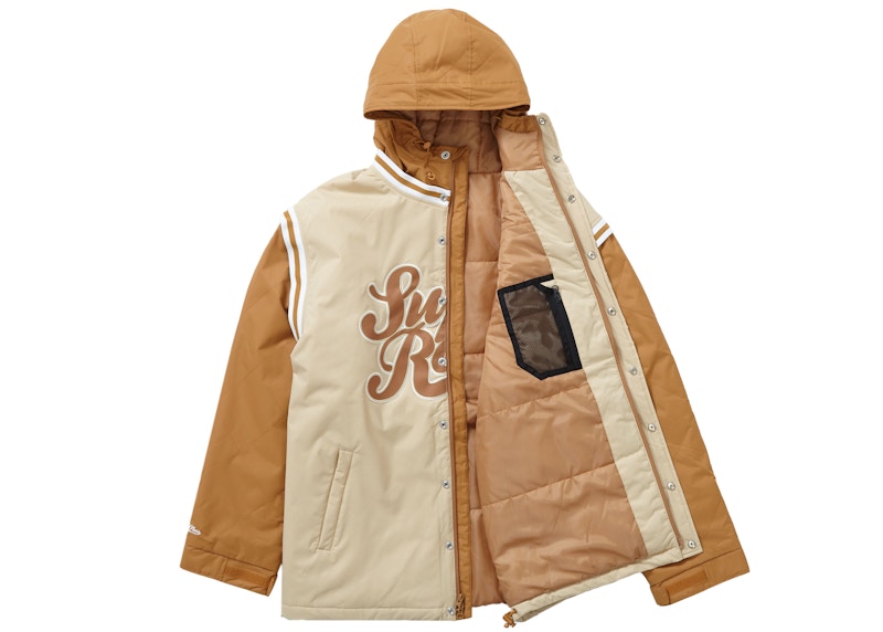 Order Supreme x M&N キルティングジャケット (タン)
