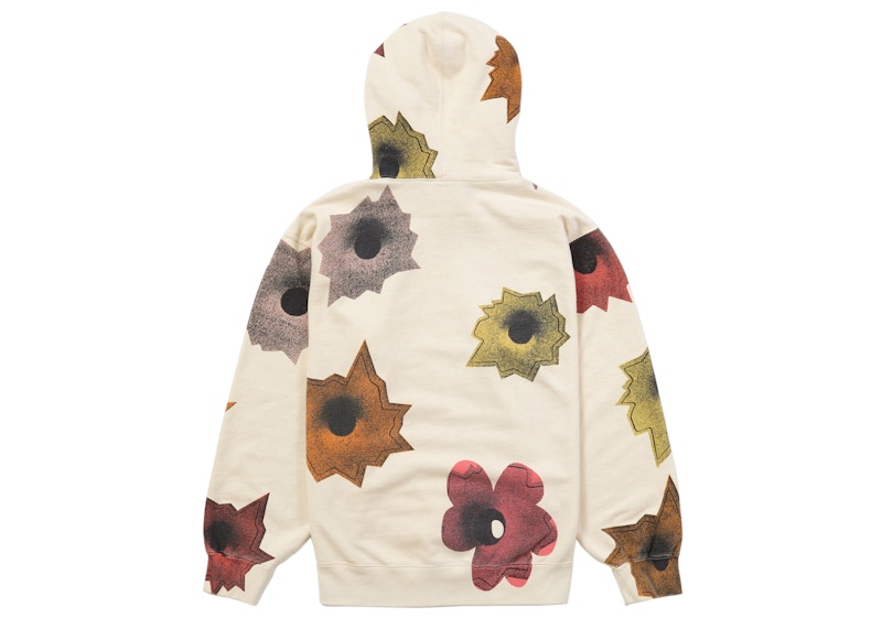 Supreme Nate Lowman Hooded Sweatshirt Natural 圖 2