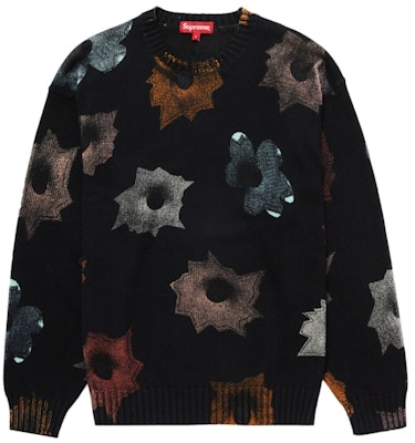Supreme x Nate Lowman Sweater Black Buy Supreme x Nate Lowman Sweater Black