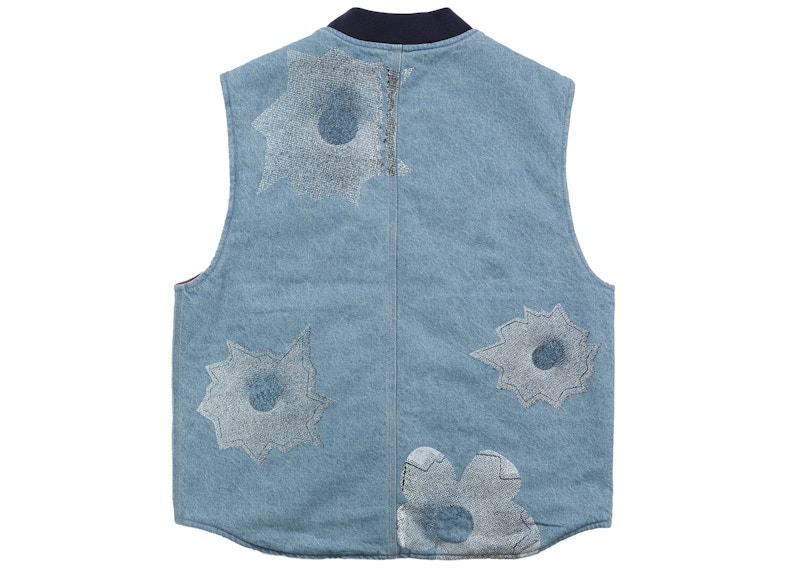 Order Supreme x Nate Lowman Jaket Denim Kerja