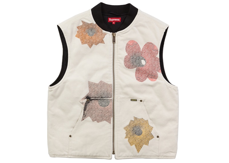 Supreme x Nate Lowman Work Vest Natural