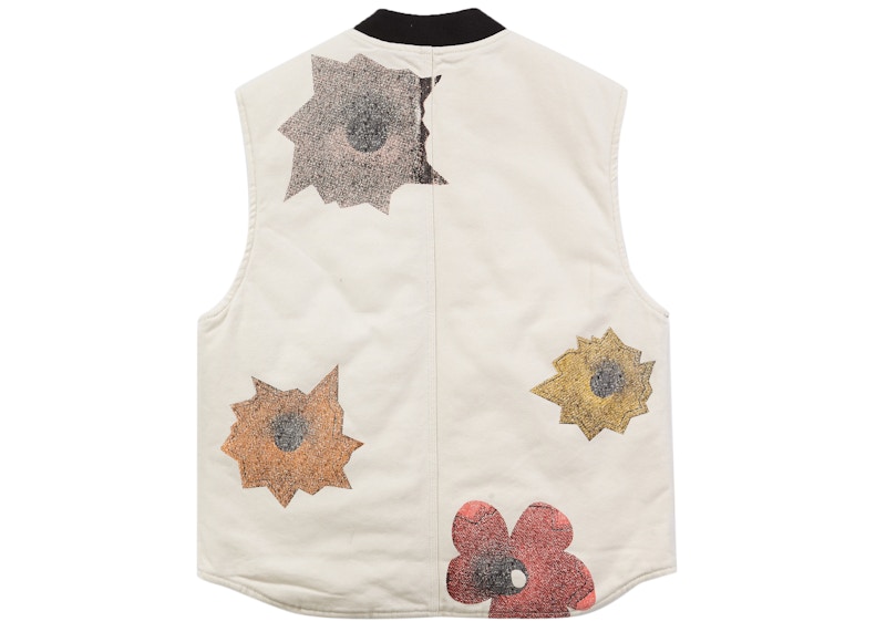 Order Supreme x Nate Lowman Vest Kerja Warna Natural