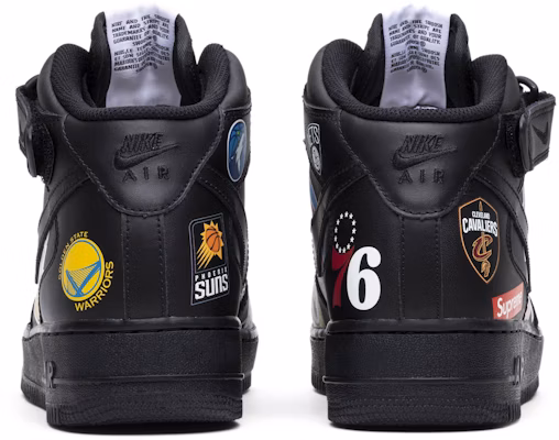 Nike air force 1 2025 mid x supreme nba
