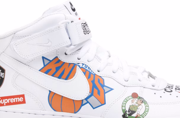 Supreme x NBA x Nike Air Force 1 Mid 07 'White' AQ8017-100 Order Supreme x NBA x Nike Air Force 1 Mid 07 'White' AQ8017-100