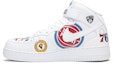 Lookbook Supreme x NBA x Nike Air Force 1 Mid 07 'Putih' AQ8017-100