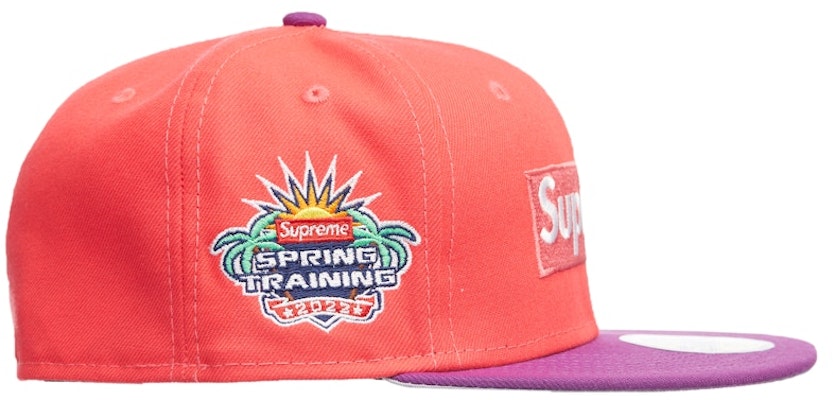 Supreme x New Era 2-Tone Box Logo ' Coral' Order Supreme x New Era 2-Tone Box Logo ' Coral'