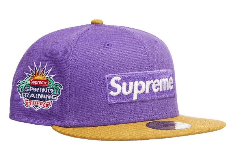 Supreme x New Era 2-Tone Box Logo 'Purple'