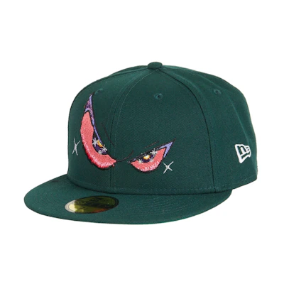 Supreme Eyes New Era Hat Dark Green