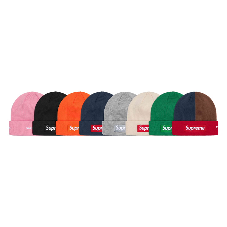 Supreme x New Era FW24 Week 17 Box Logo Beanie Unisex - Multicolor Options SUP-FW24-2258