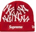 Buy Supreme x 纽约洋基 x New Era 红色盒标针织帽
