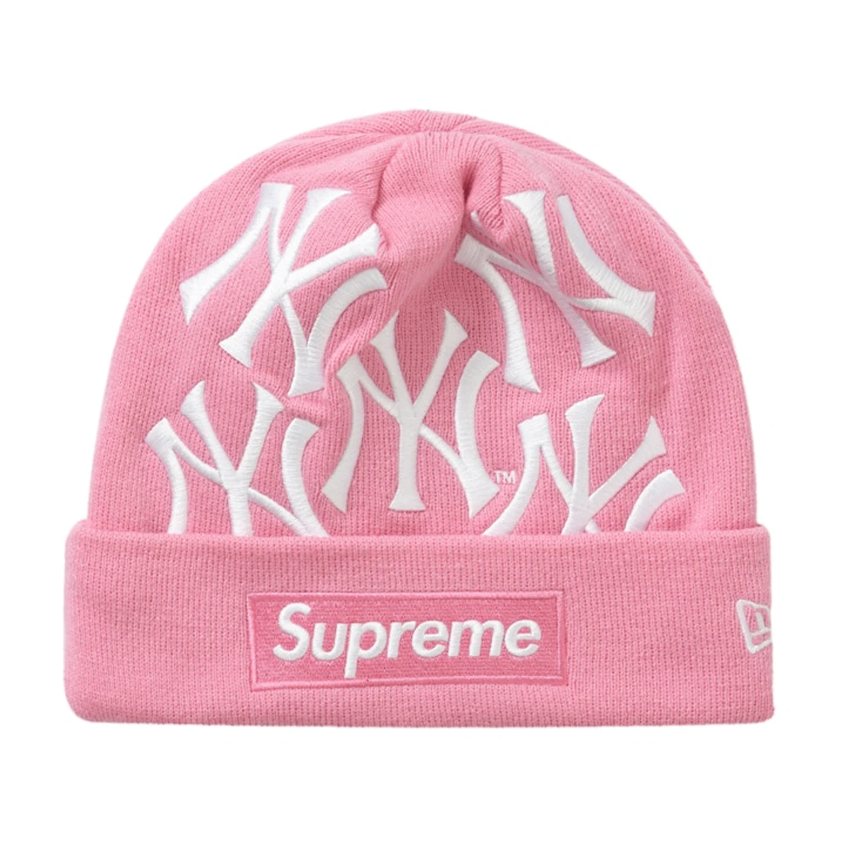 Supreme x Yankees x New Era ボックスロゴビーニー (ピンク) を購入 Supreme x Yankees x New Era ボックスロゴビーニー (ピンク) を購入