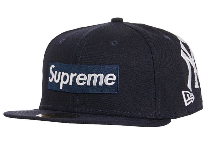 Buy Supreme x 纽约扬基 x New Era 盒标 海军蓝