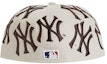 Order Supreme x Yankees x New Era ボックスロゴ(タン)