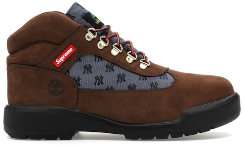 슈프림 x 뉴욕 양키스 x 팀버랜드 '브라운' 필드 부츠 TB0A5T1U-D33 Buy 슈프림 x 뉴욕 양키스 x 팀버랜드 '브라운' 필드 부츠 TB0A5T1U-D33