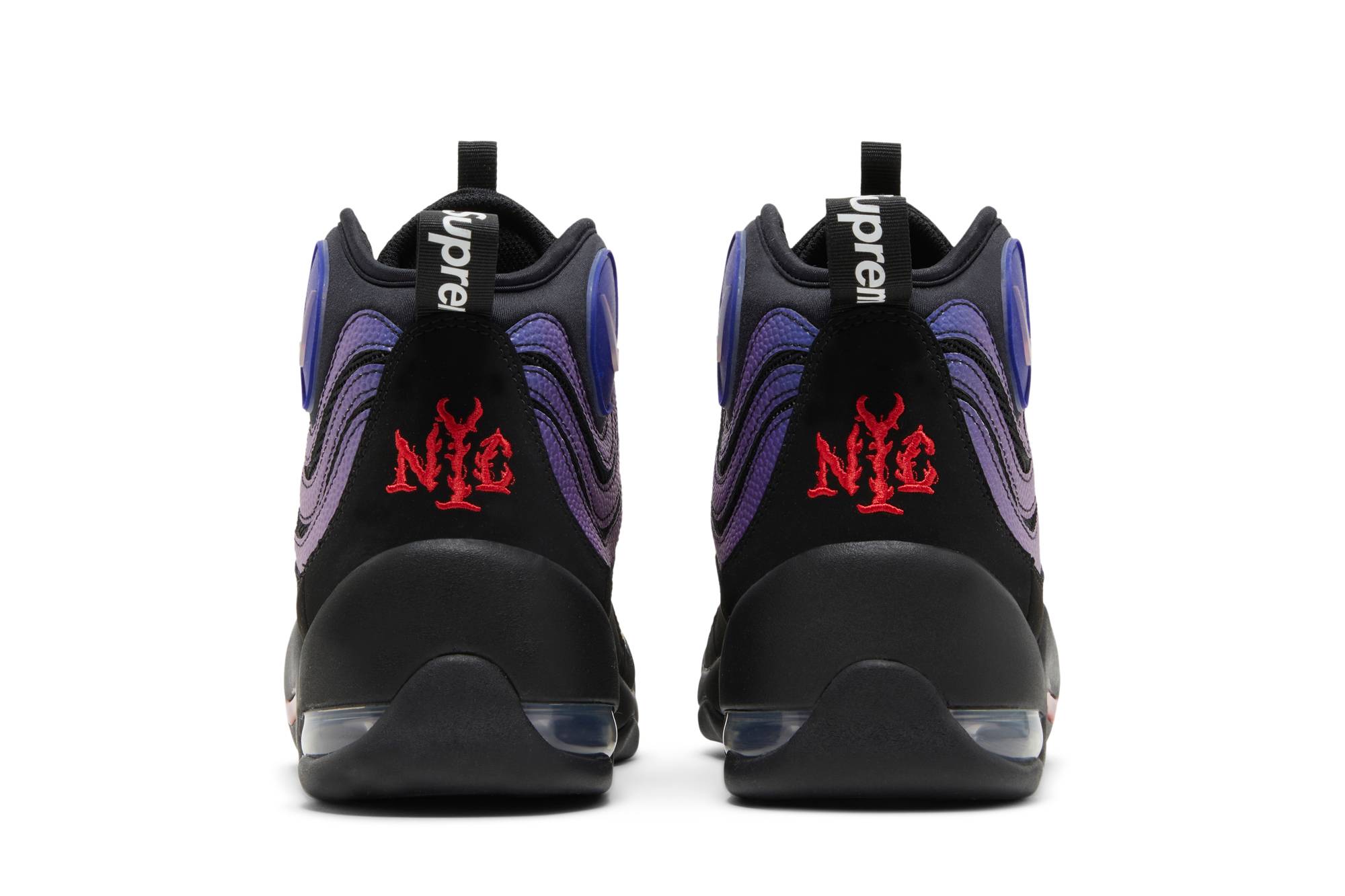 Details for Supreme x Nike Air Bakin '黑色漸層' DX3292-001