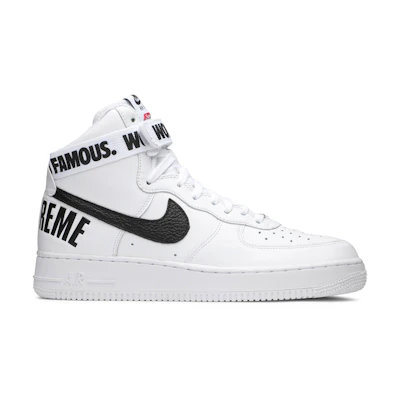 Supreme Nike Air Force 1 High Supreme 'White'