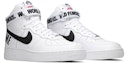 Cheap Supreme x Nike AF1 High 白 (シュプリーム ナイキ エアフォースワン ハイ ホワイト) 698696-100