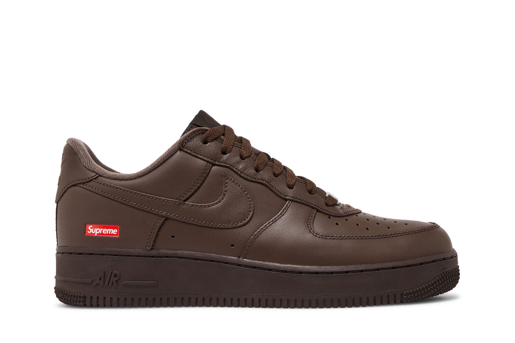Buy Supreme x Nike Air Force 1 Low 'Baroque Brown' CU9225-200