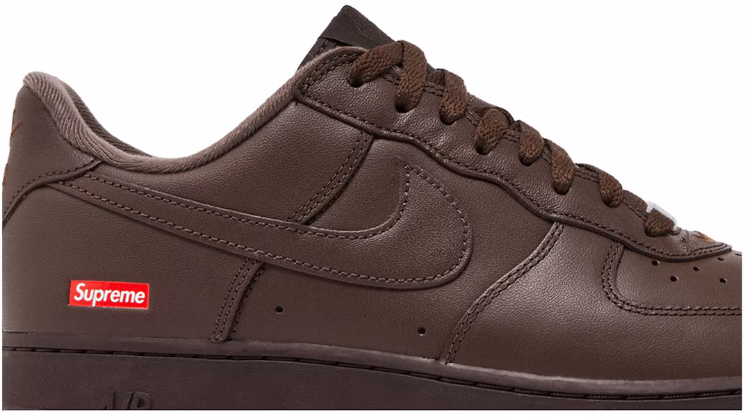 Supreme x Nike Air Force 1 Low 'Baroque Brown' CU9225-200 Lookbook Supreme x Nike Air Force 1 Low 'Baroque Brown' CU9225-200