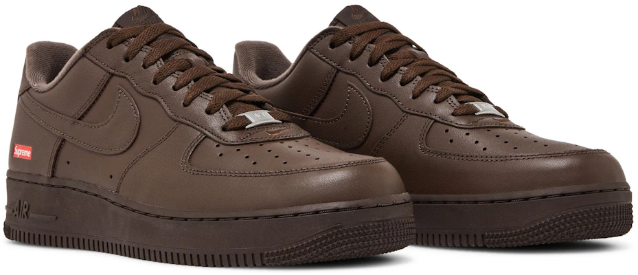 Supreme x Nike Air Force 1 Low 'Baroque Brown' CU9225-200 1