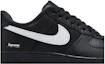 Lookbook Nike Supreme x Air Force 1 Rendah 'Logo Kotak - Hitam Putih' CU9225-002