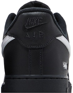 Nike Supreme x Air Force 1 Rendah 'Logo Kotak - Hitam Putih' CU9225-002 Sizing Nike Supreme x Air Force 1 Rendah 'Logo Kotak - Hitam Putih' CU9225-002