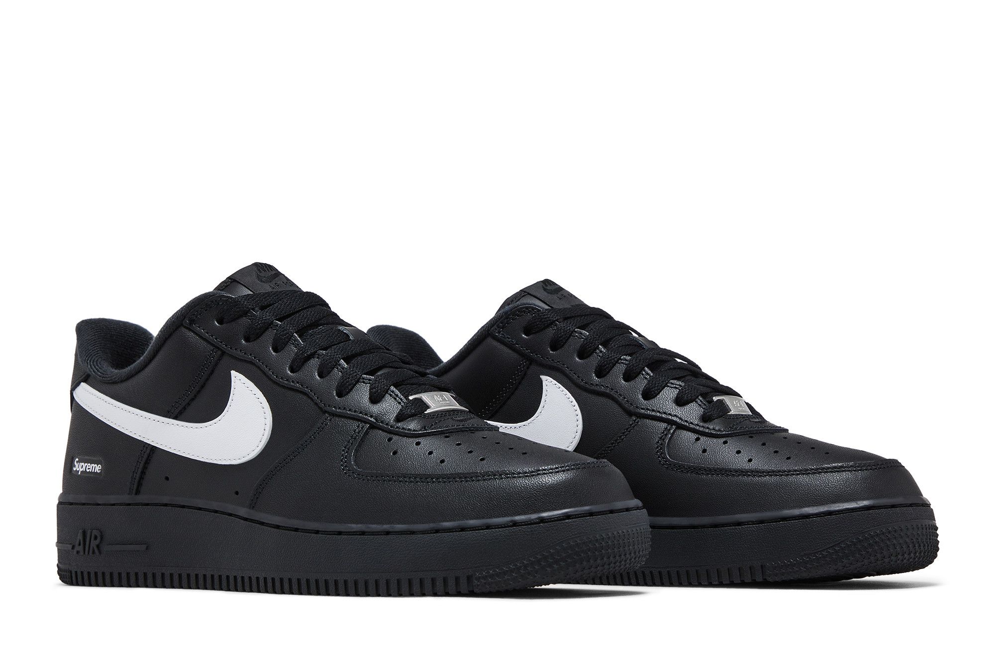 Cheap Nike Supreme x Air Force 1 Low 'Box Logo - 黑白款' CU9225-002