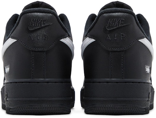 Nike Supreme x Air Force 1 Rendah 'Logo Kotak - Hitam Putih' CU9225-002 Cheap Nike Supreme x Air Force 1 Rendah 'Logo Kotak - Hitam Putih' CU9225-002