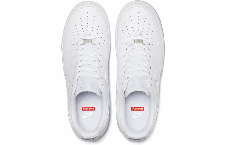 Shop Supreme x Nike Air Force 1 Low 'Box Logo - White' CU9225-100