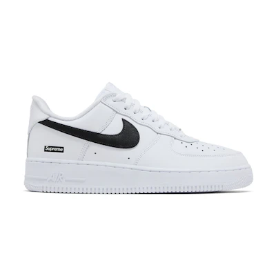 Supreme Nike Air Force 1 Low 'Box Logo - White Black'