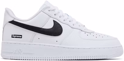 Buy Supreme x Nike Air Force 1 Low 'Box Logo - White Black' CU9225-102