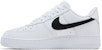 Nike Supreme x Air Force 1 Low 'Logo Kotak - Putih Hitam' CU9225-102