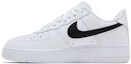 Lookbook Nike Supreme x Air Force 1 Low 'Logo Kotak - Putih Hitam' CU9225-102