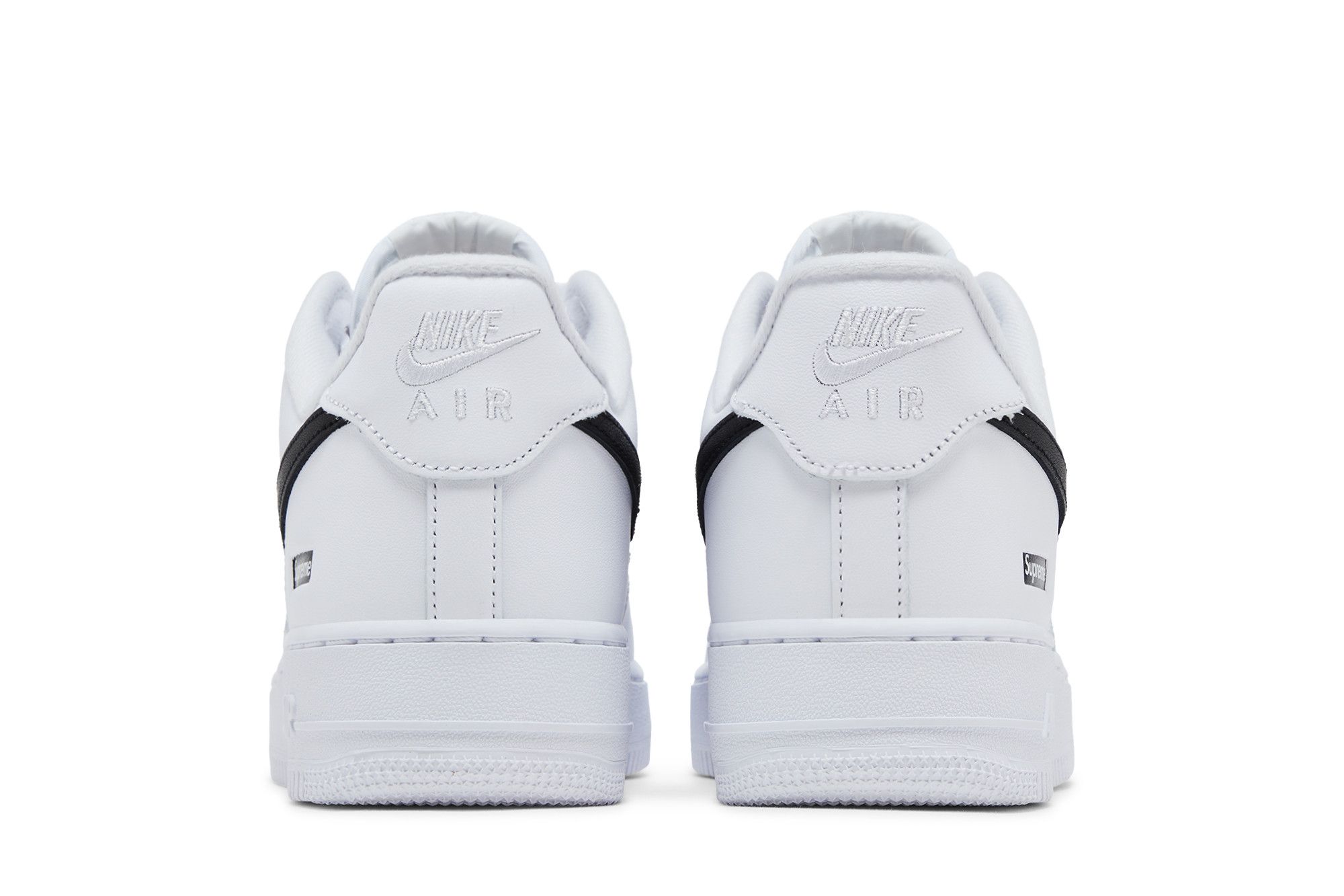 Sizing Supreme x Nike Air Force 1 Low 'Box Logo - White Black' CU9225-102
