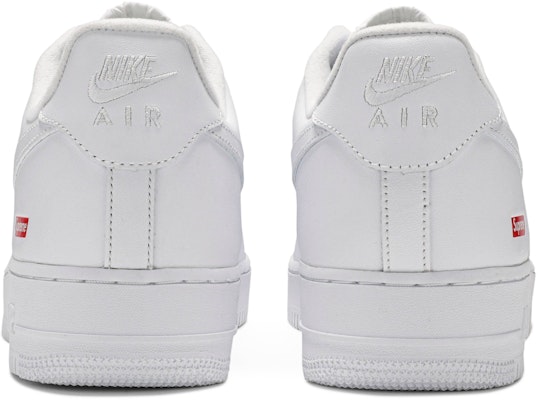 Nike air force 2025 1 logo white