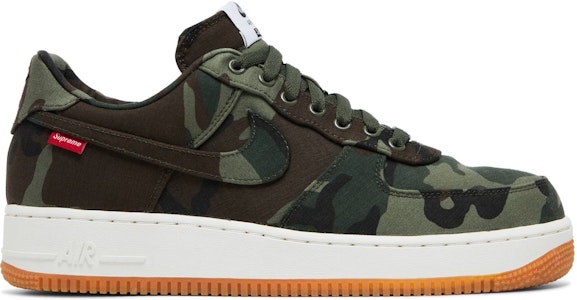 Supreme x Nike Air Force 1 Low Premium '08 NRG 'Camo' Sepatu Sneakers 573488-330 Buy Supreme x Nike Air Force 1 Low Premium '08 NRG 'Camo' Sepatu Sneakers 573488-330