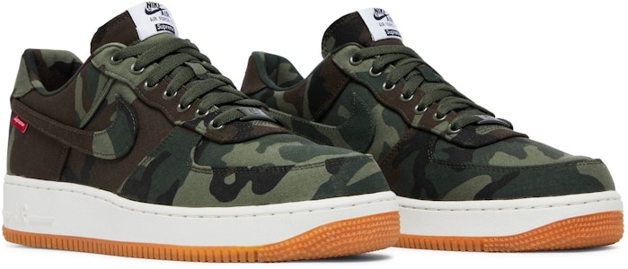 Supreme x Nike Air Force 1 Low Premium '08 NRG 'Camo' Sepatu Sneakers 573488-330 Cheap Supreme x Nike Air Force 1 Low Premium '08 NRG 'Camo' Sepatu Sneakers 573488-330