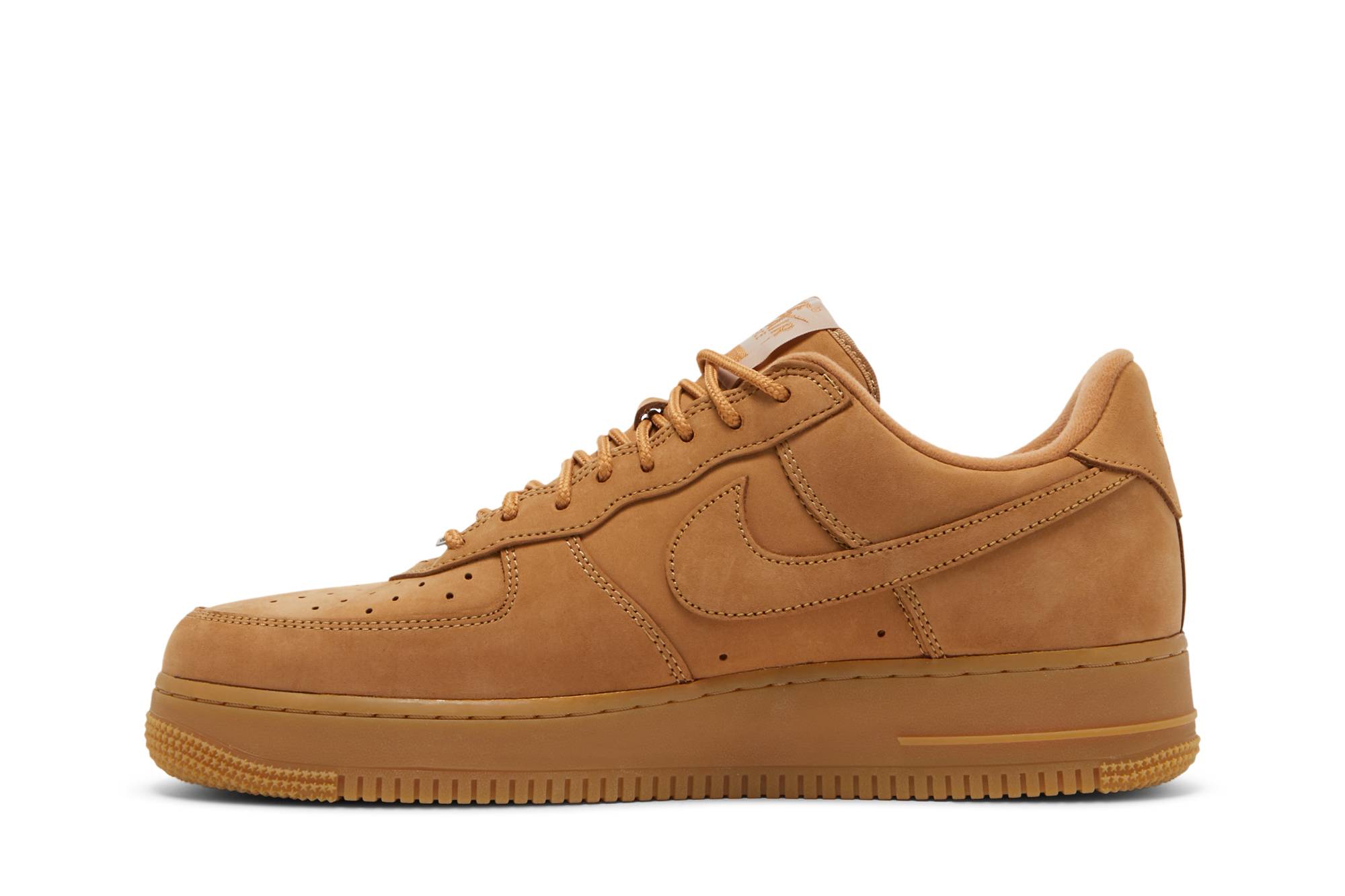 Supreme x Nike Air Force 1 Low SP 'Wheat' DN1555-200 - Image 3