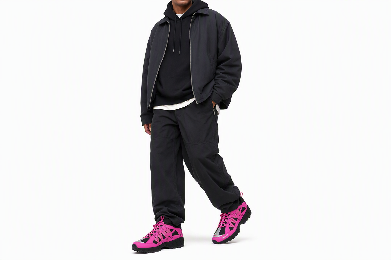 Order Supreme x Nike Air Humara 17 '粉紅' 924464-600