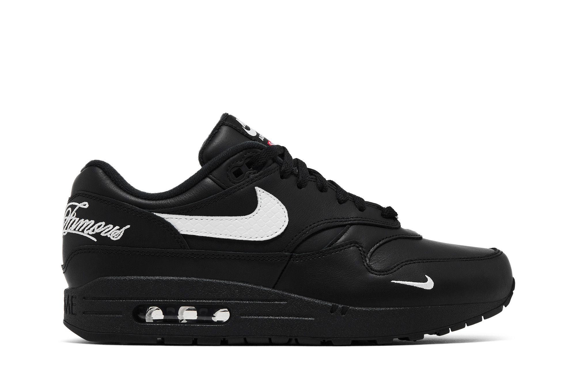 Buy Supreme x Nike Air Max 1 ''87 SP ''Schwarz Weiß'' HF8813-001