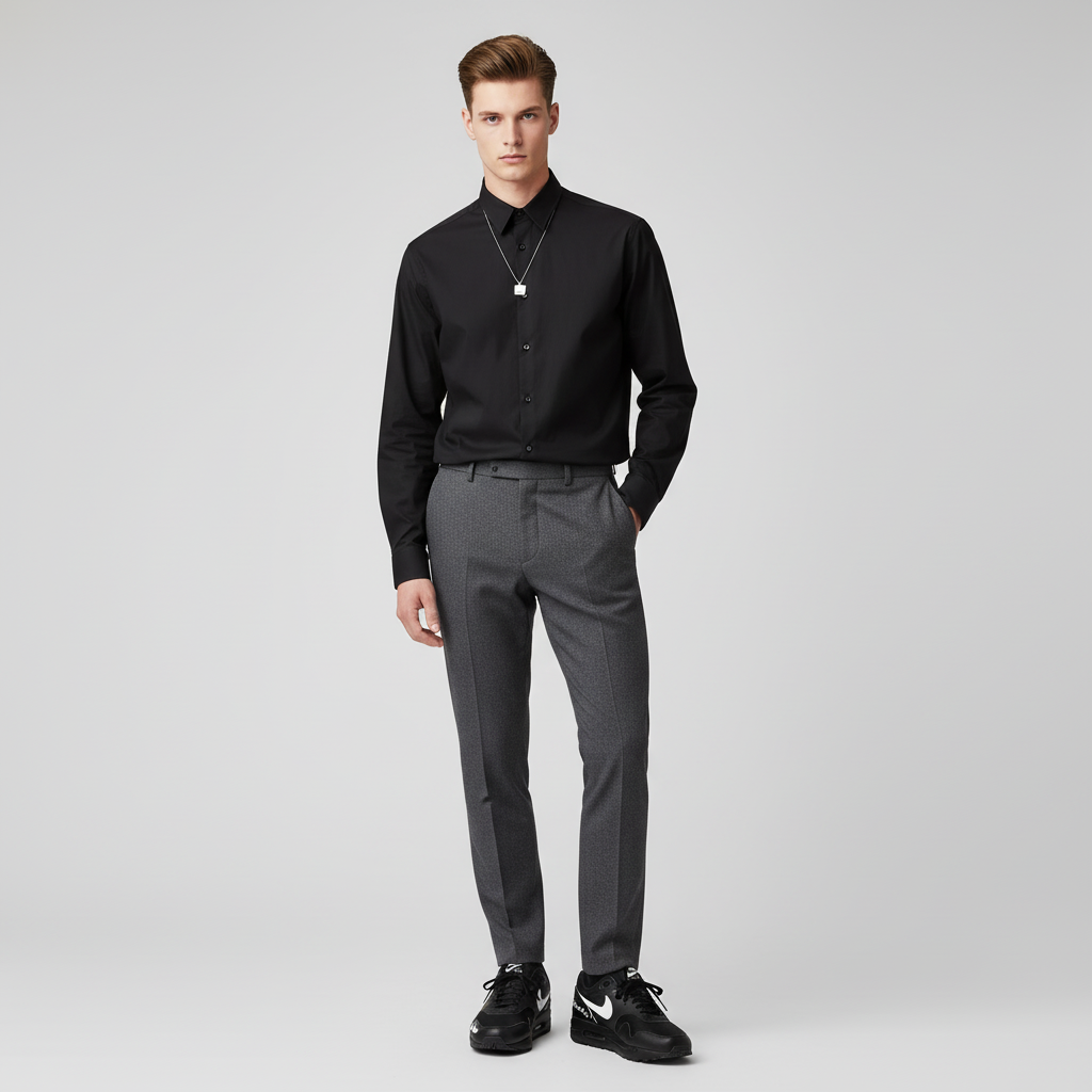 Lookbook Supreme x Nike Air Max 1 '87 SP 'Hitam Putih' HF8813-001