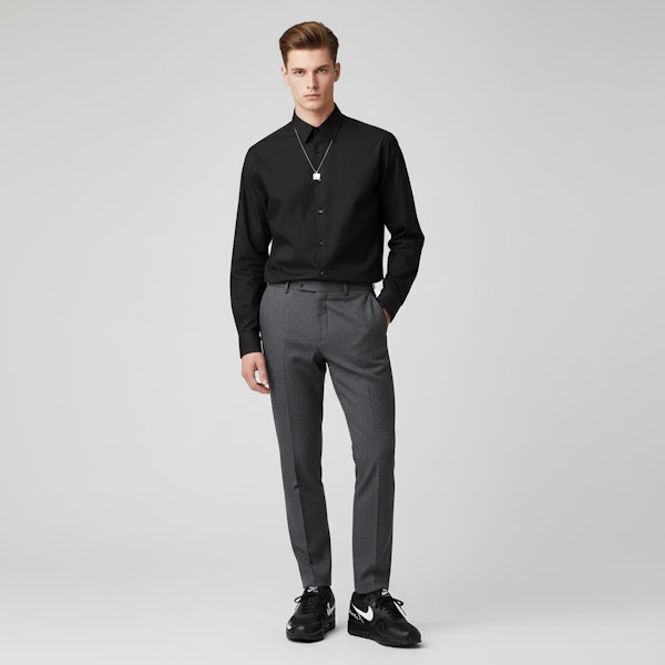 Supreme x Nike Air Max 1 '87 SP 'Hitam Putih' HF8813-001 Lookbook Supreme x Nike Air Max 1 '87 SP 'Hitam Putih' HF8813-001