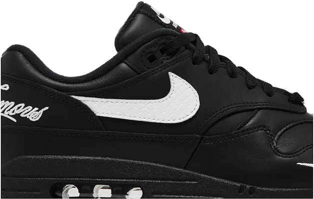 Supreme x Nike Air Max 1 '87 SP 'Hitam Putih' HF8813-001 Shop Supreme x Nike Air Max 1 '87 SP 'Hitam Putih' HF8813-001