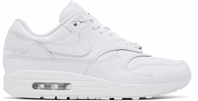 Supreme x Nike Air Max 1 '87 SP 'Triple White' HF8813-100 Buy Supreme x Nike Air Max 1 '87 SP 'Triple White' HF8813-100