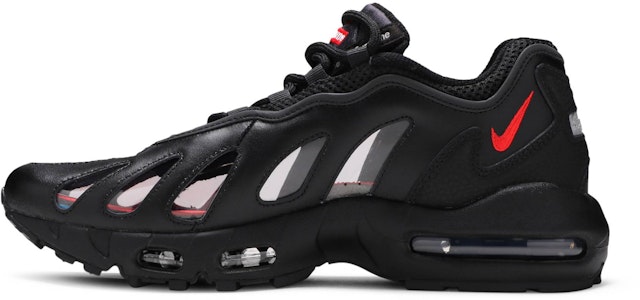 Supreme x Nike Air Max 96 'Hitam' CV7652-002 Lookbook Supreme x Nike Air Max 96 'Hitam' CV7652-002