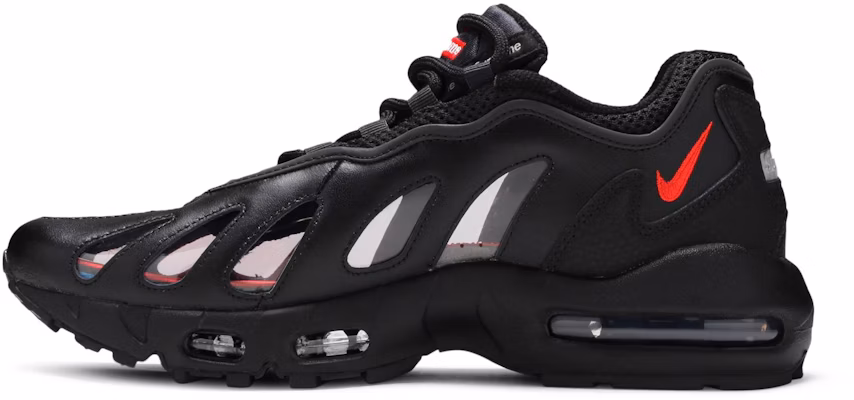 Supreme x Nike Air Max 96 'Black' CV7652-002 Lookbook Supreme x Nike Air Max 96 'Black' CV7652-002