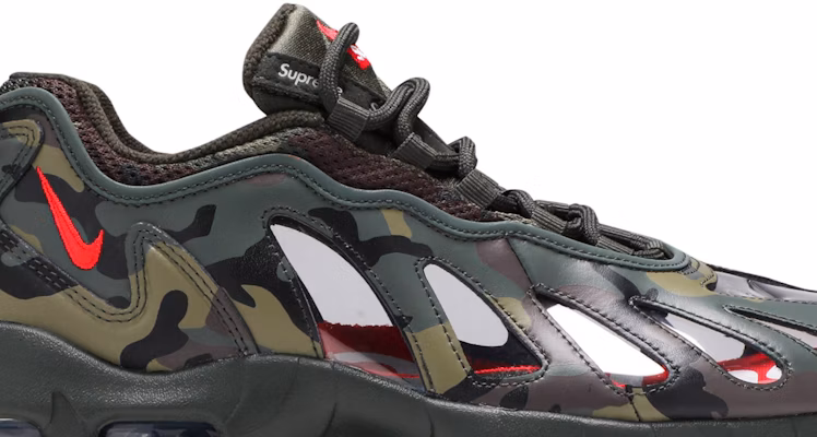 Supreme x Nike Air Max 96 'Camo' CV7652-300 Order Supreme x Nike Air Max 96 'Camo' CV7652-300