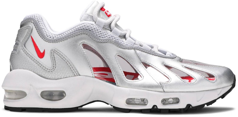 Supreme x Nike Air Max 96 'Metallic Silver' CV7652-001 Buy Supreme x Nike Air Max 96 'Metallic Silver' CV7652-001