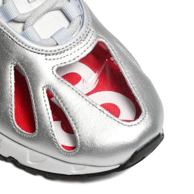 Supreme x Nike Air Max 96 'Metallic Silver' CV7652-001 4