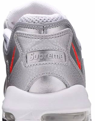 Supreme x Nike Air Max 96 'Metallic Silver' CV7652-001 Sizing Supreme x Nike Air Max 96 'Metallic Silver' CV7652-001
